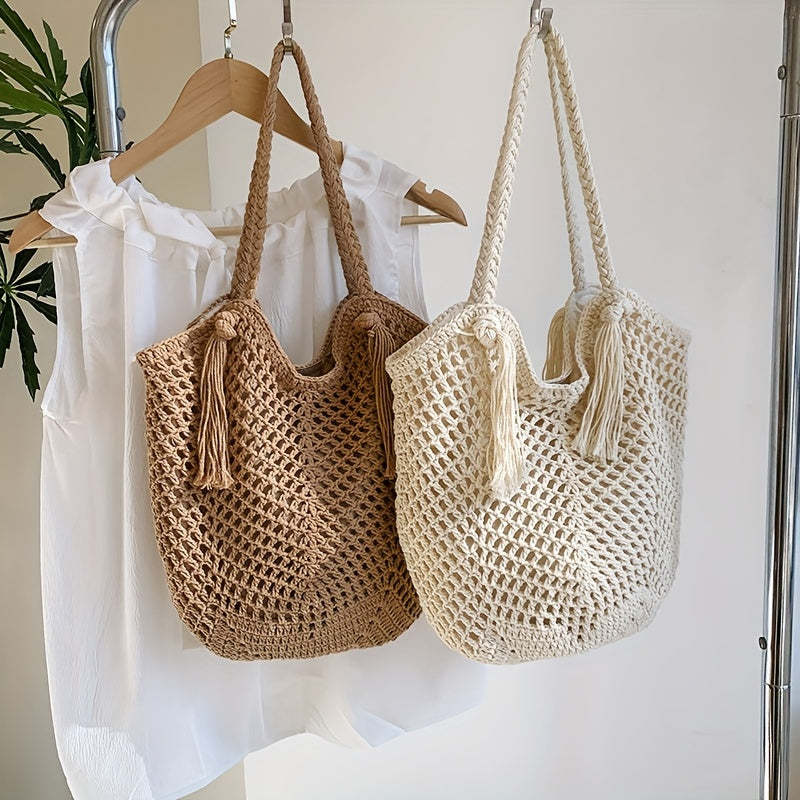 Solene | Hand-Crocheted Beach Bag