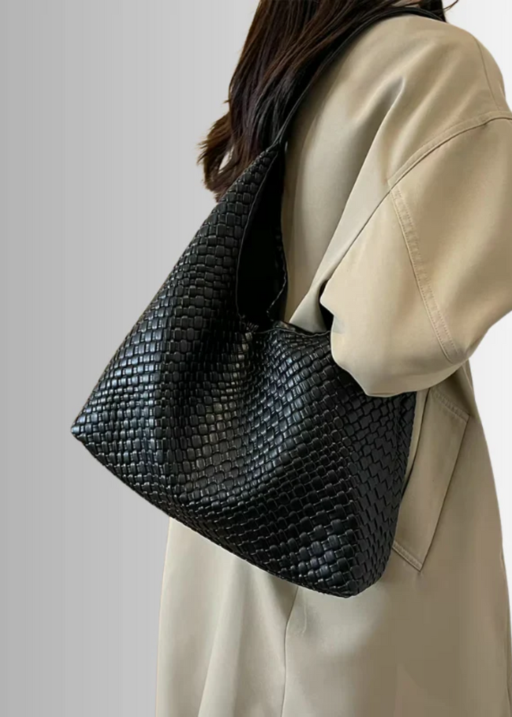 Romy | Braided Shoulder Bag with Pouch