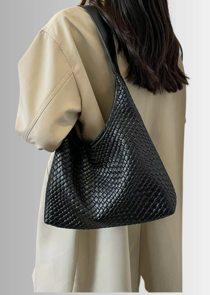 Romy | Braided Shoulder Bag with Pouch