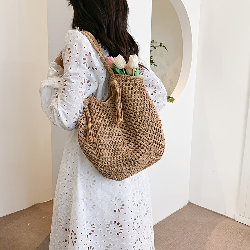 Solene | Hand-Crocheted Beach Bag