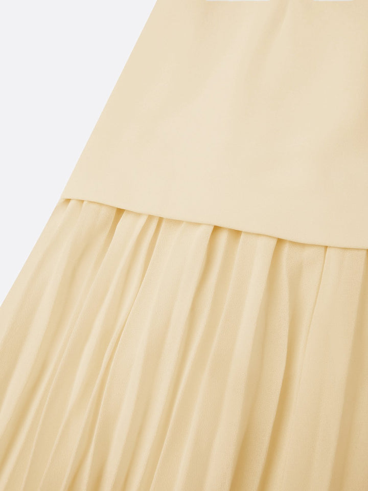 Micaela | Pleated Maxi Dress