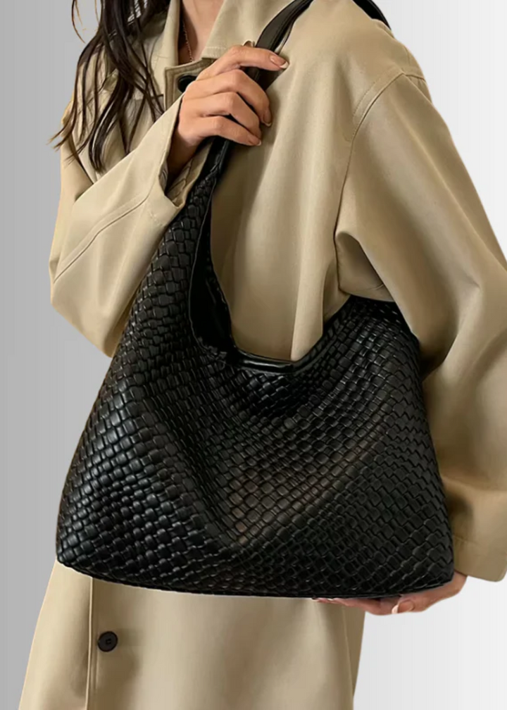 Romy | Braided Shoulder Bag with Pouch