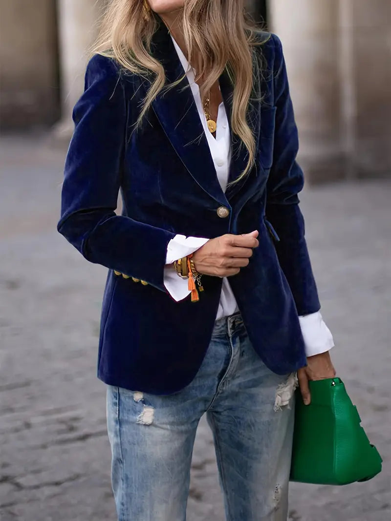 Blazer for Women | Single Button Tailored