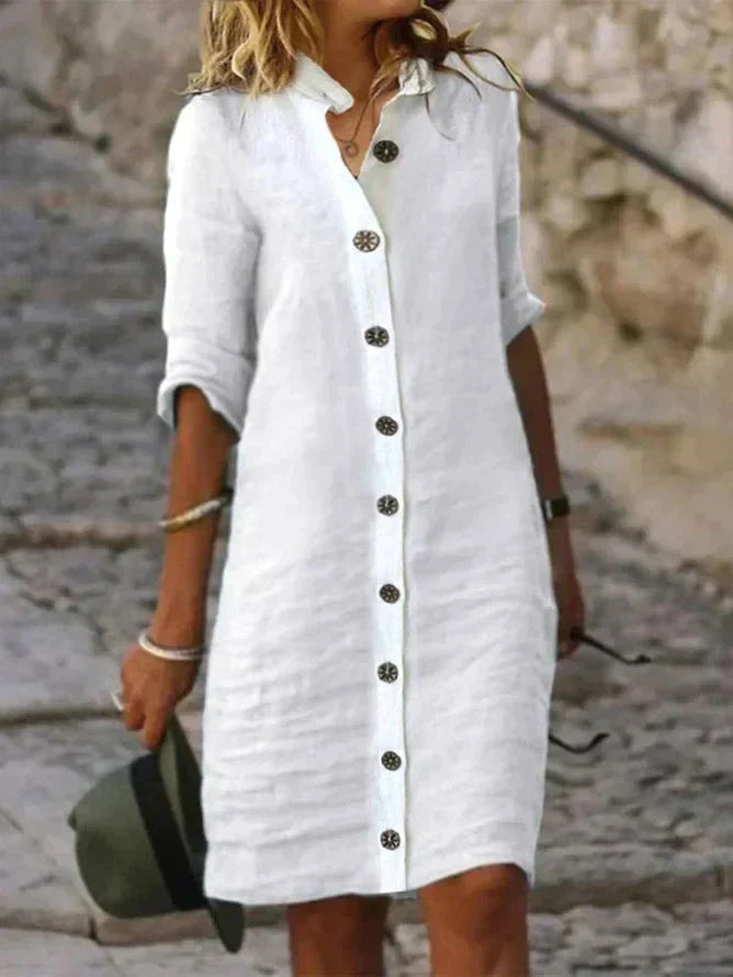Lucy | Classic Summer Midi Dress