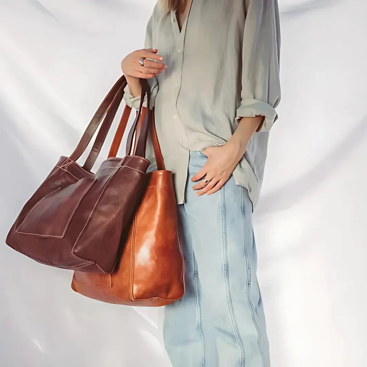 Sasha | Spacious Vegan Leather Handbag