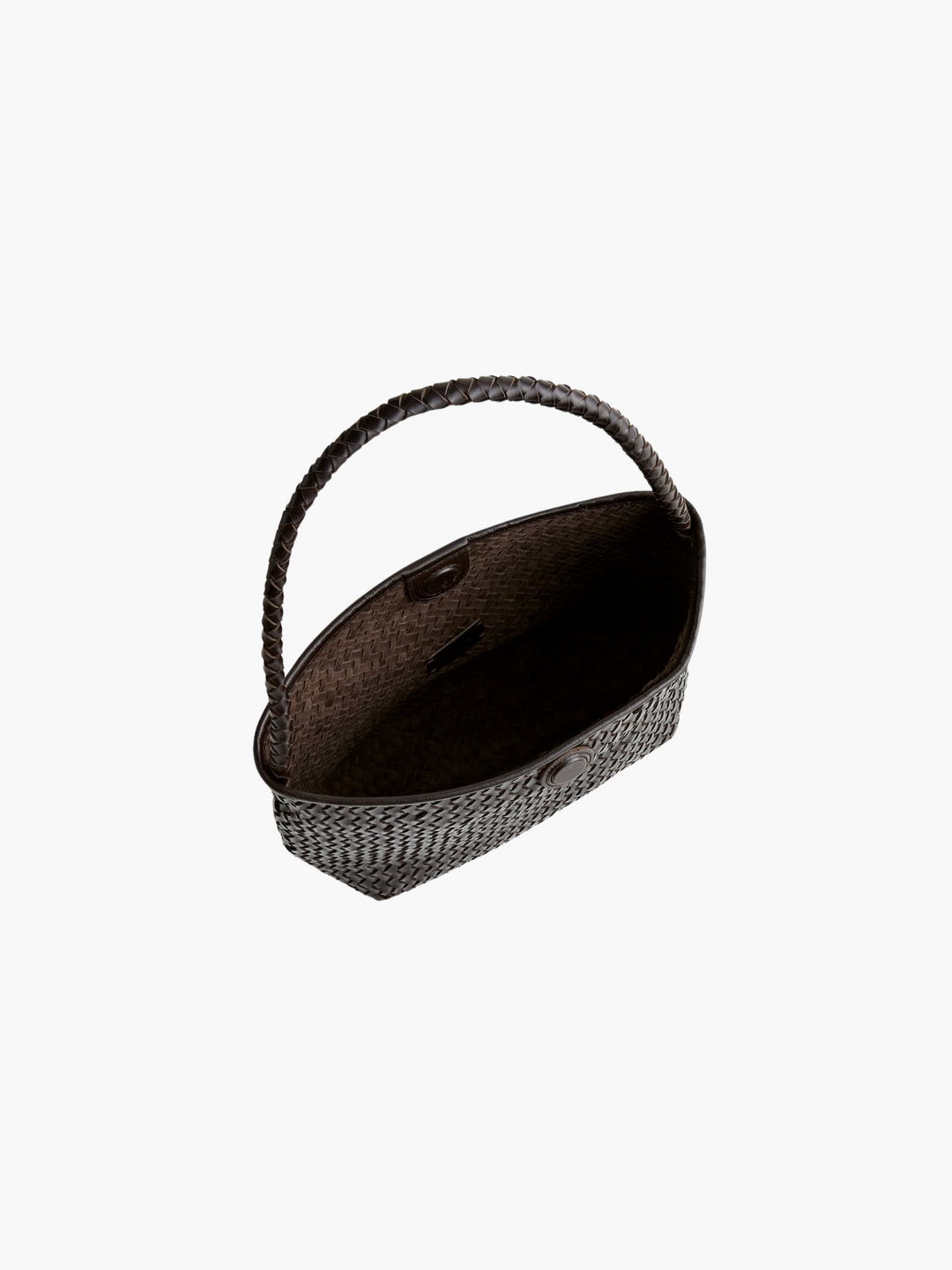 Tessa | Handwoven Leather Flap Bag