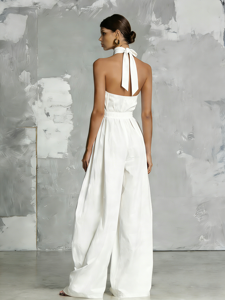Halle | Halter-Neck Jumpsuit