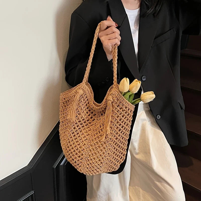 Solene | Hand-Crocheted Beach Bag