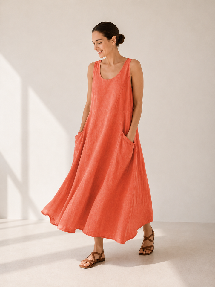 Willa | Big-Pocket Beach Dress