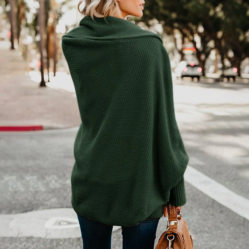 Women's open front knit cardigan