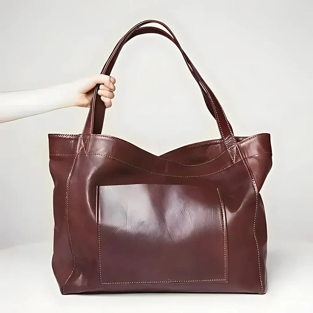 Sasha | Spacious Vegan Leather Handbag