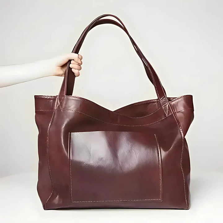 Sasha | Spacious Vegan Leather Handbag
