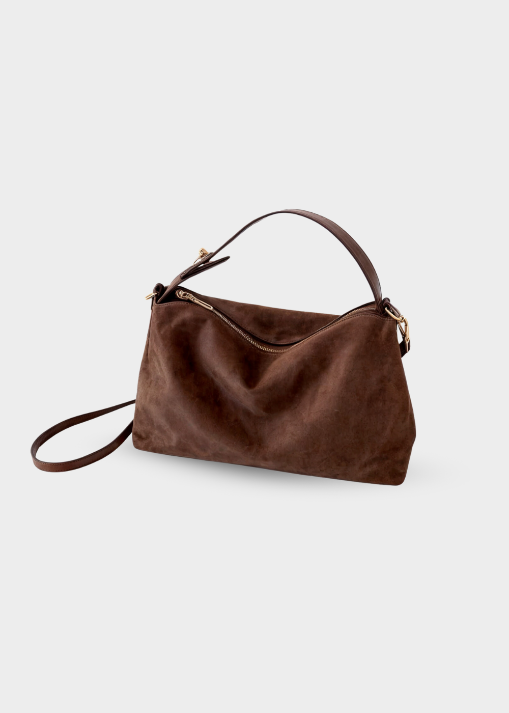 Wilma | Vintage Suede Shoulder Bag