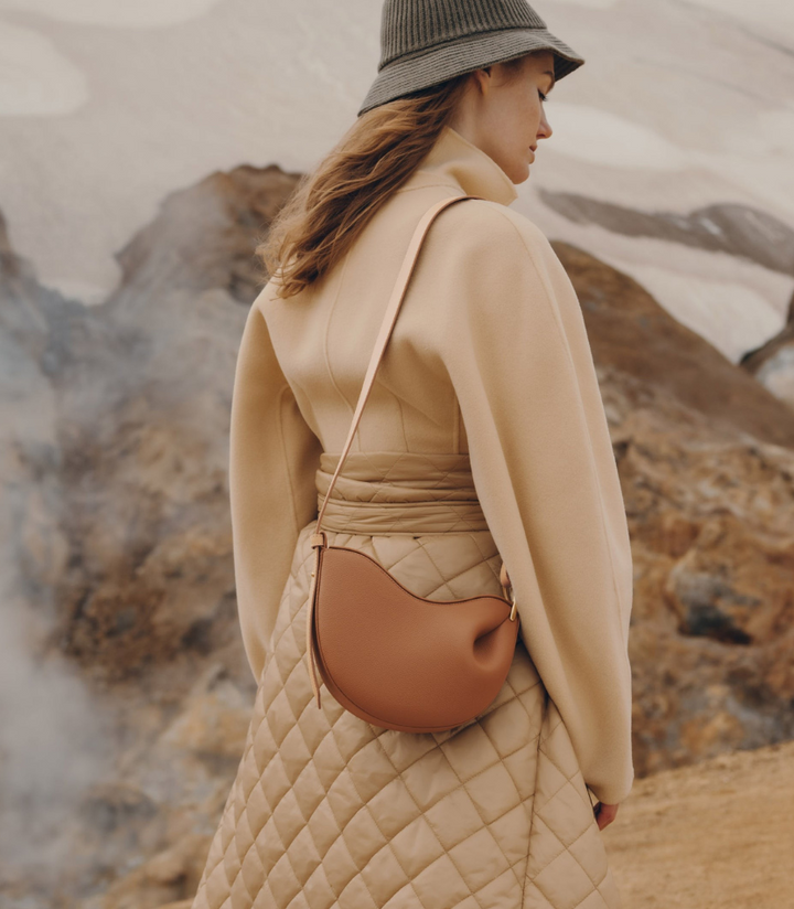 Cosima | Cognac Vegan Leather Tote