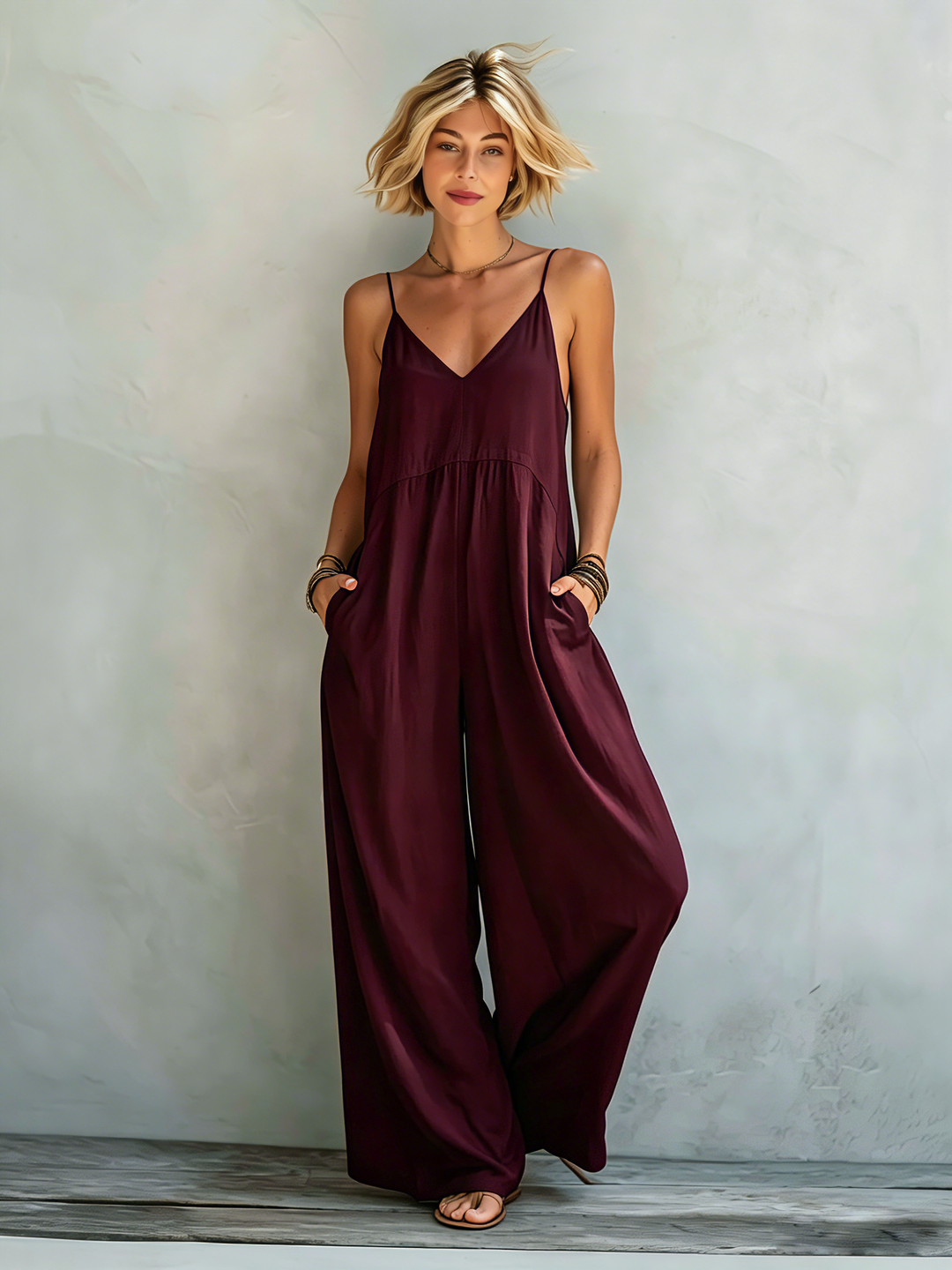 Josie | Breezy Linen Jumpsuit