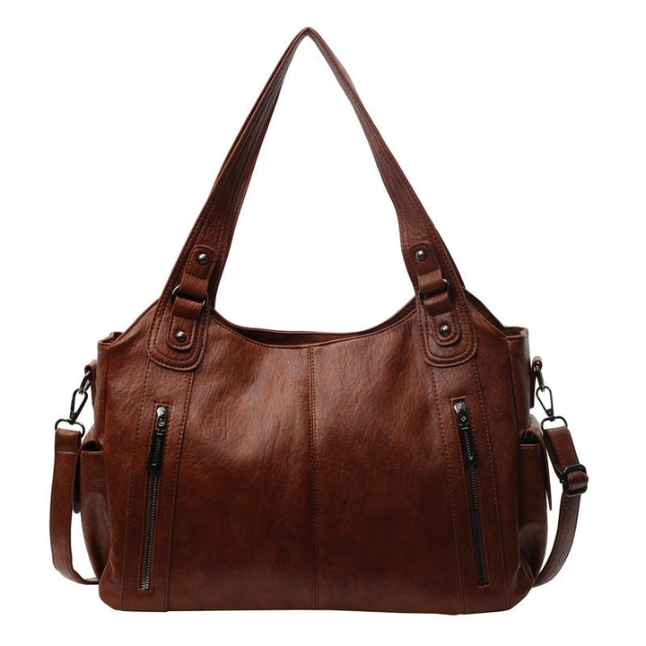 Camille | Large Vegan Shoulder Bag