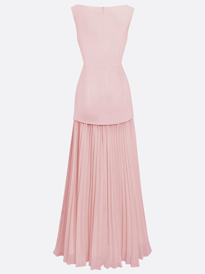 Micaela | Pleated Maxi Dress