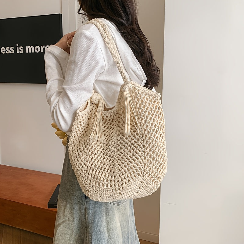 Solene | Hand-Crocheted Beach Bag