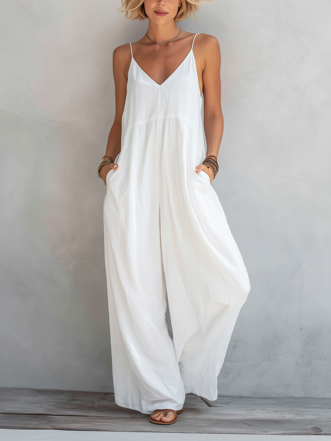 Josie | Breezy Linen Jumpsuit