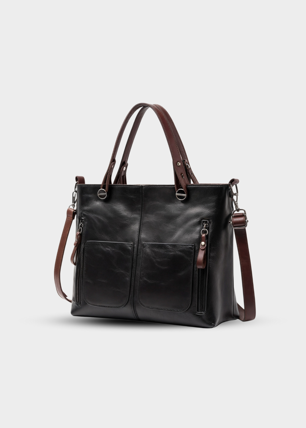 Elsa | Medium Shoulder Bag with Double Handles