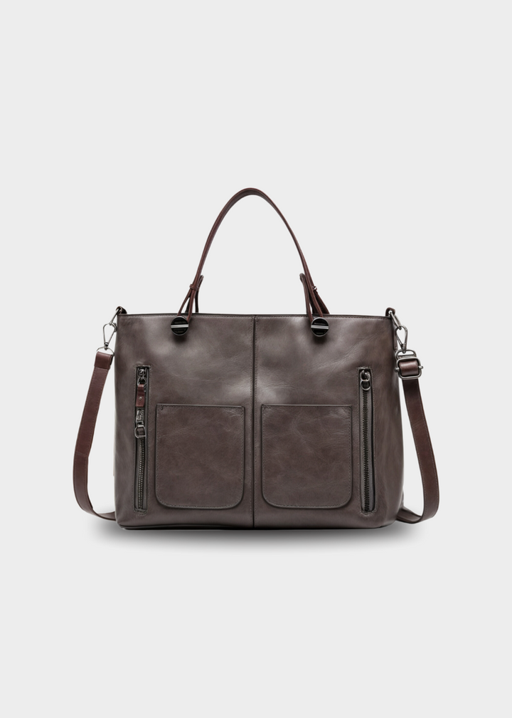 Elsa | Medium Shoulder Bag with Double Handles