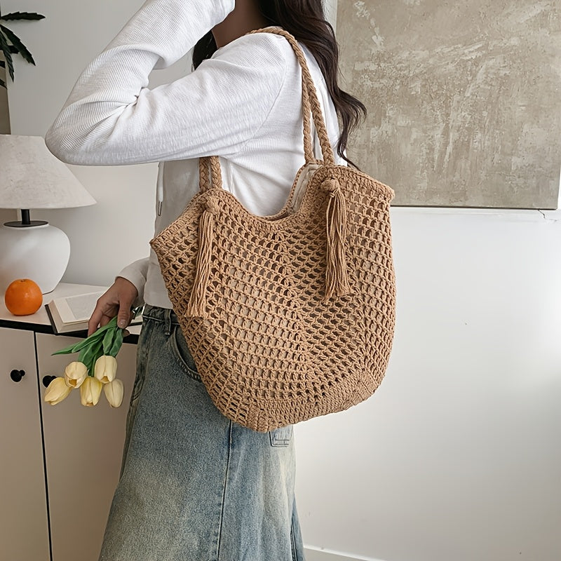 Solene | Hand-Crocheted Beach Bag