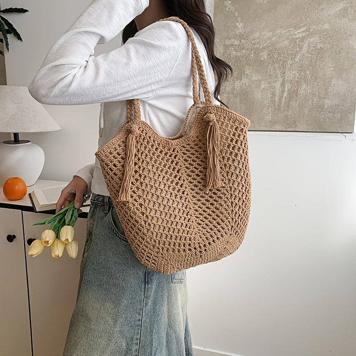 Solene | Hand-Crocheted Beach Bag