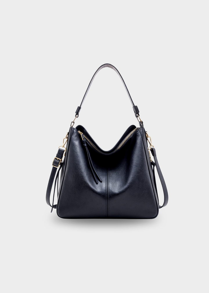 Bianca | Large Vegan Leather Shoulder Bag