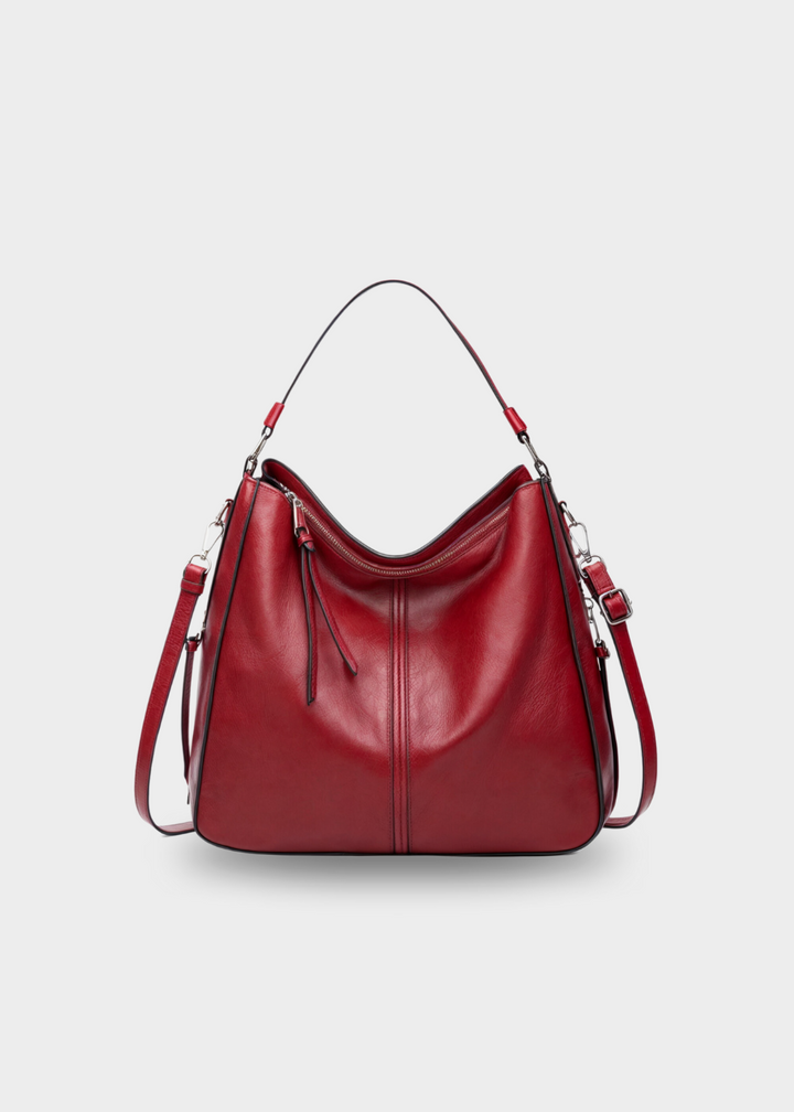 Bianca | Large Vegan Leather Shoulder Bag