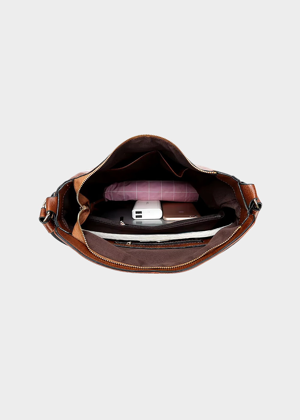 Bianca | Large Vegan Leather Shoulder Bag