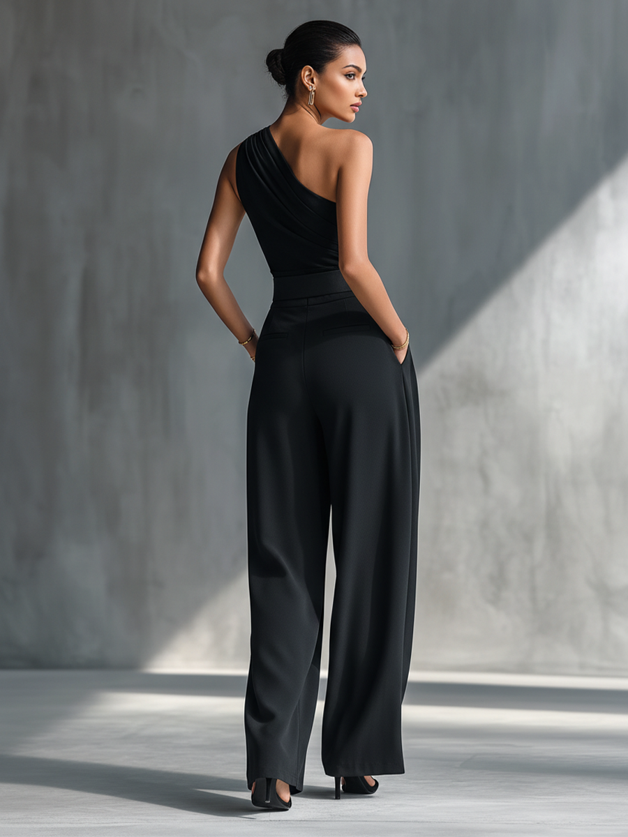 Nina | Knit Top & Wide-Leg Pants Set