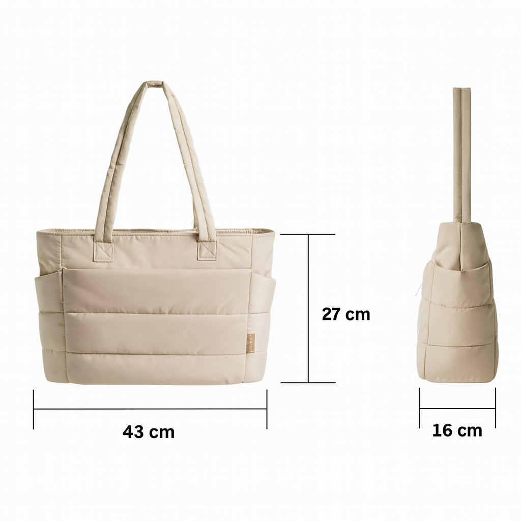 Maison | Quilted Puff Bag