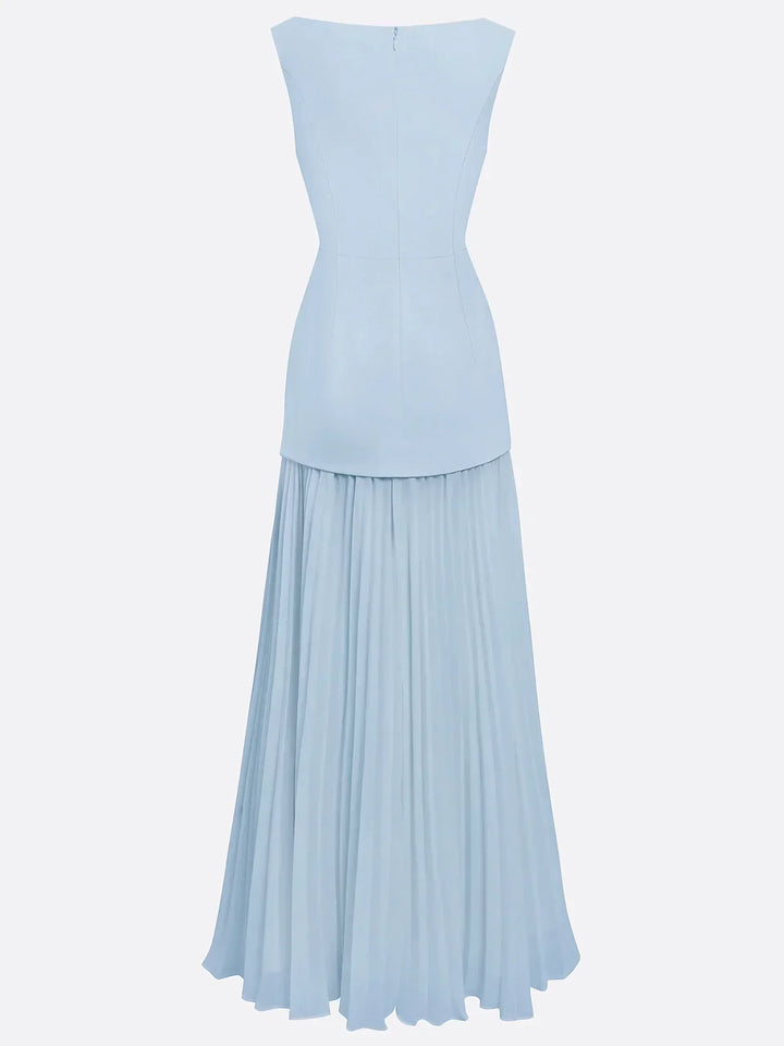 Micaela | Pleated Maxi Dress