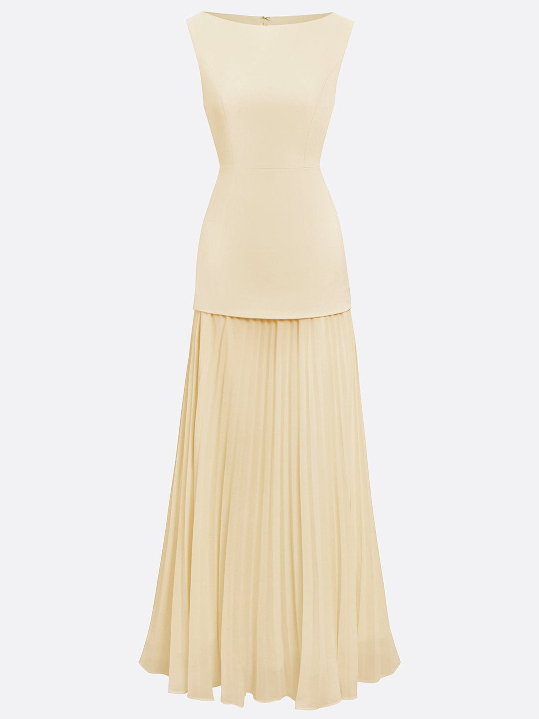 Micaela | Pleated Maxi Dress