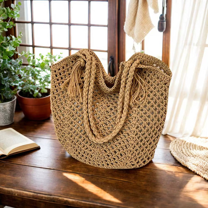 Solene | Hand-Crocheted Beach Bag