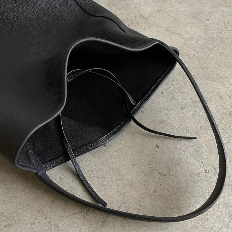 Cala | Large Vegan Leather Beach Bag