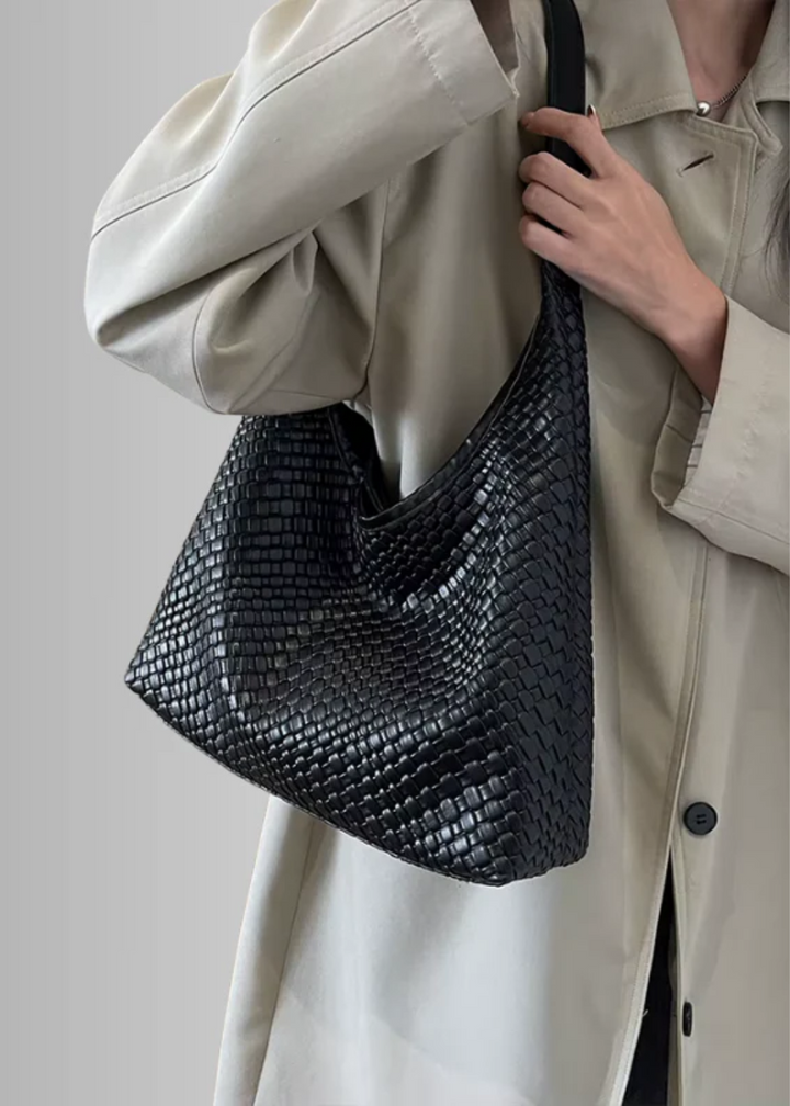 Romy | Braided Shoulder Bag with Pouch
