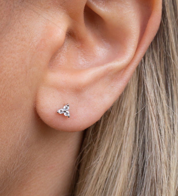 Amelia Studs | Silver