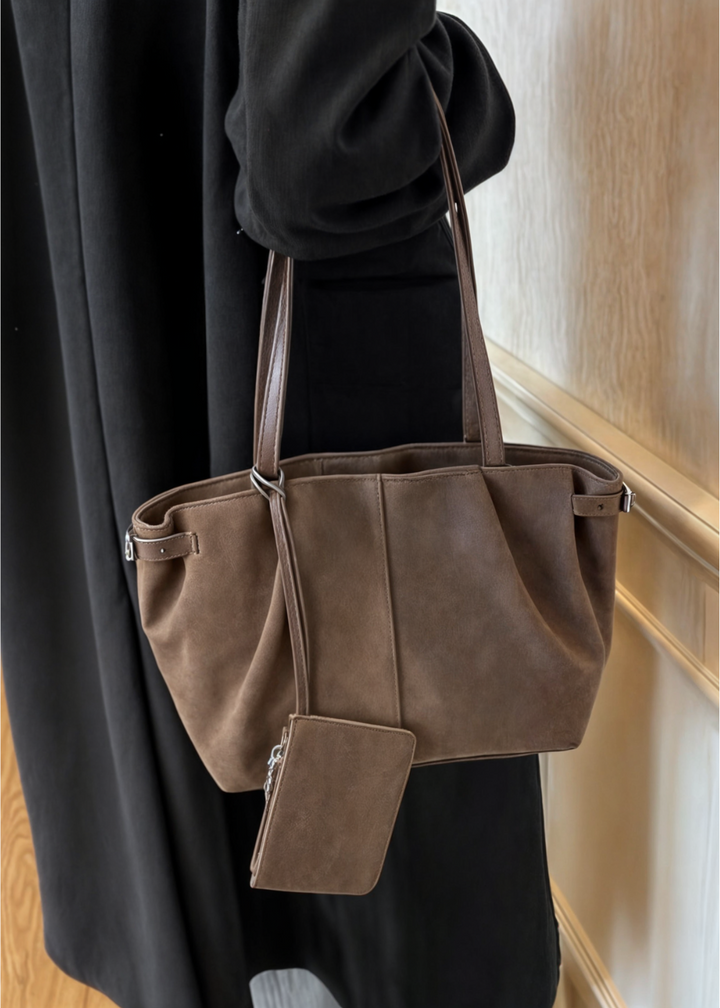 Allana | Soft Suede Shoulder Bag