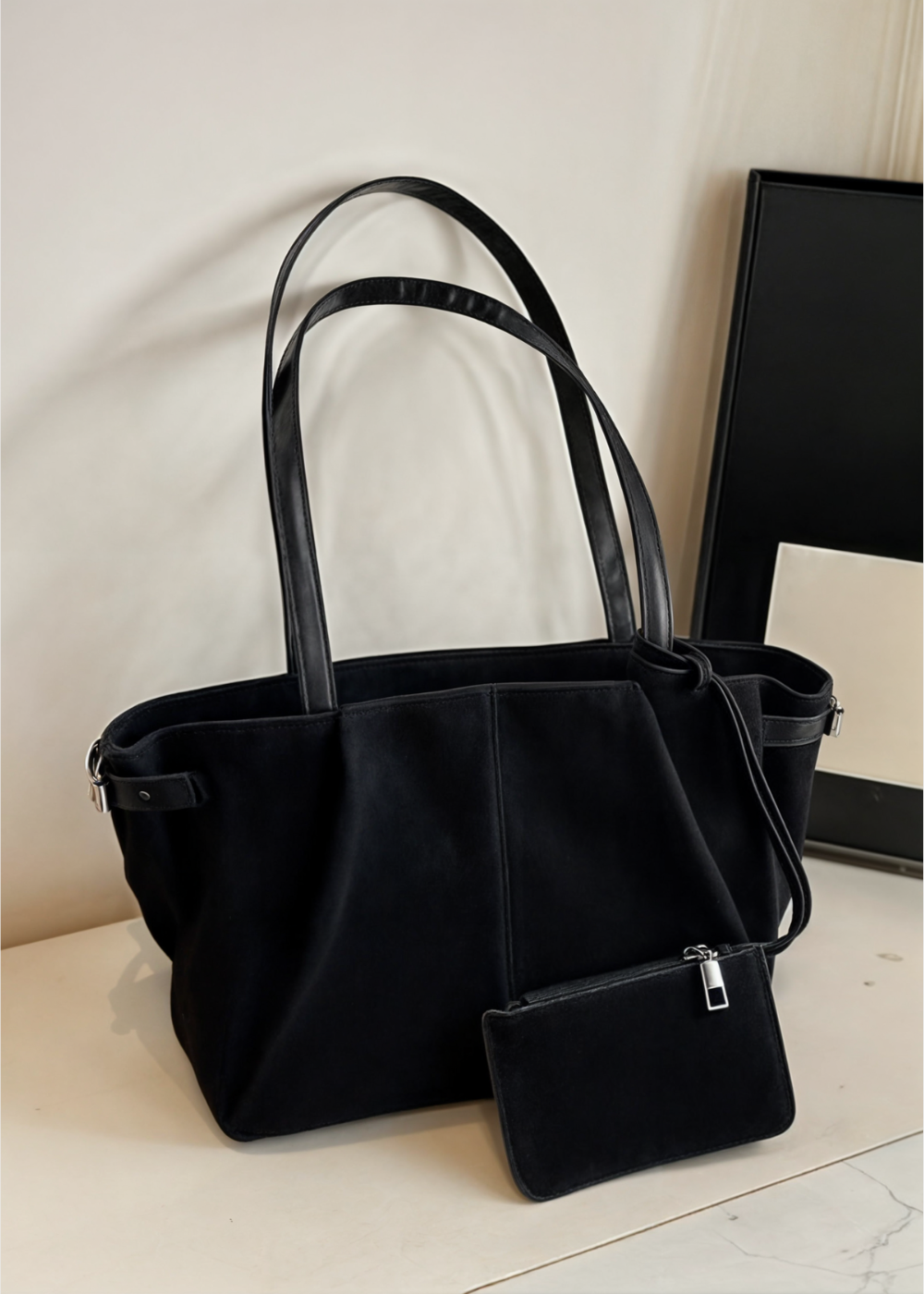 Allana | Soft Suede Shoulder Bag