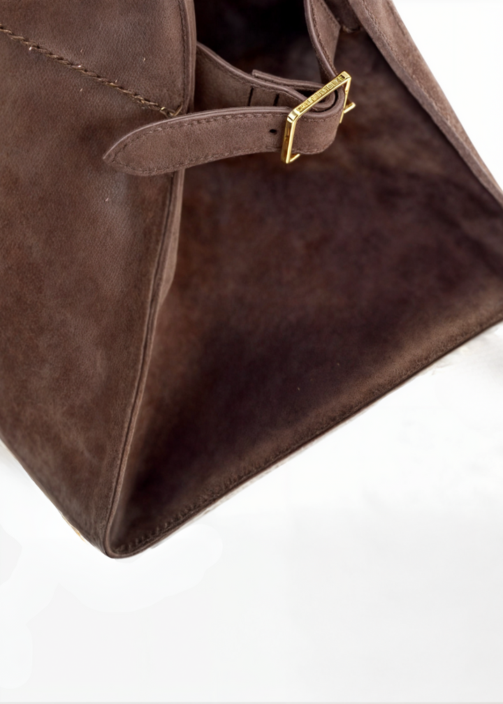Aurora | Large Suede Work Bag