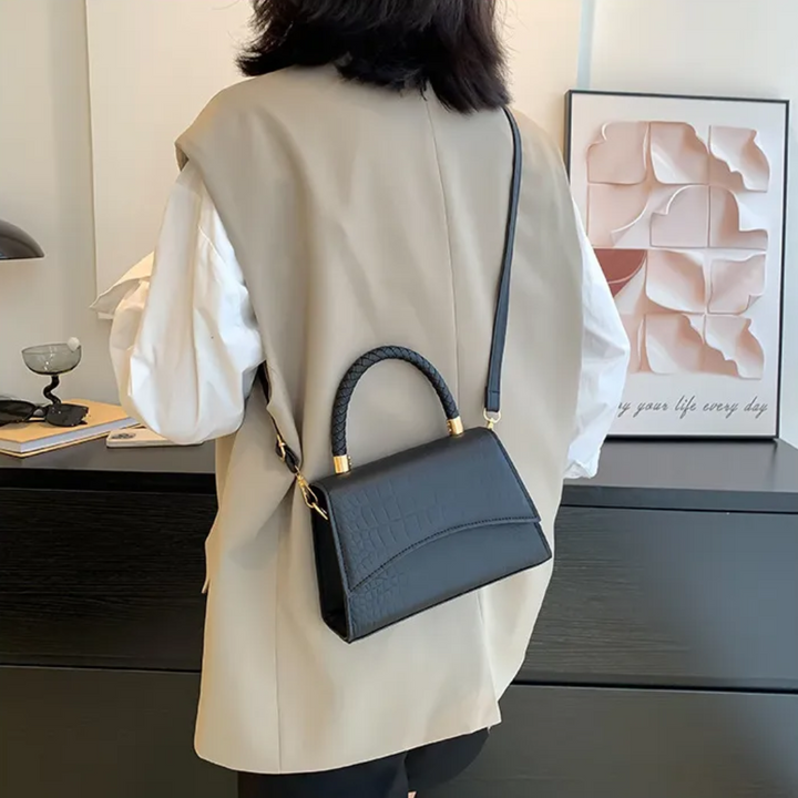 Ava | Leather-Look Midi Crossbody