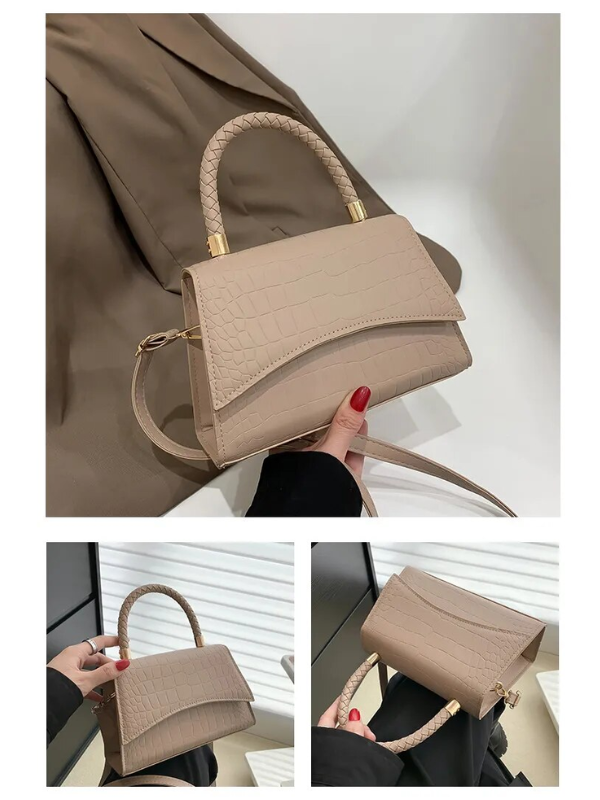 Ava | Leather-Look Midi Crossbody