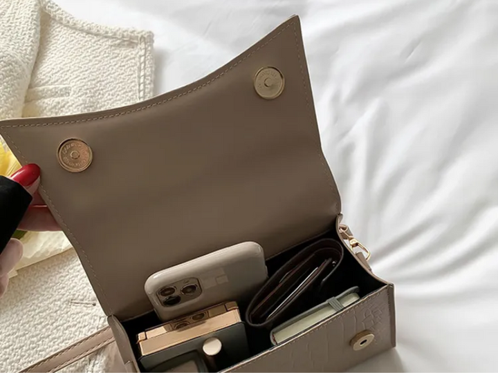 Ava | Leather-Look Midi Crossbody