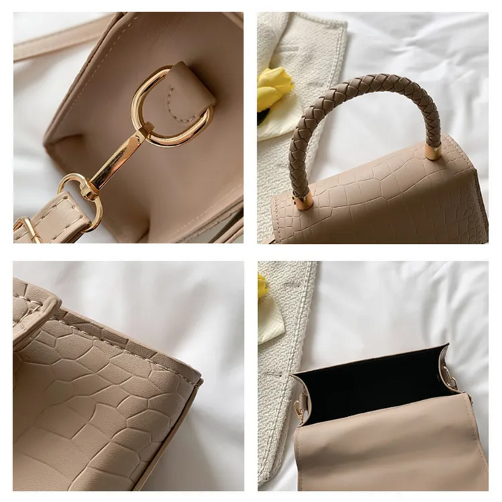Ava | Leather-Look Midi Crossbody