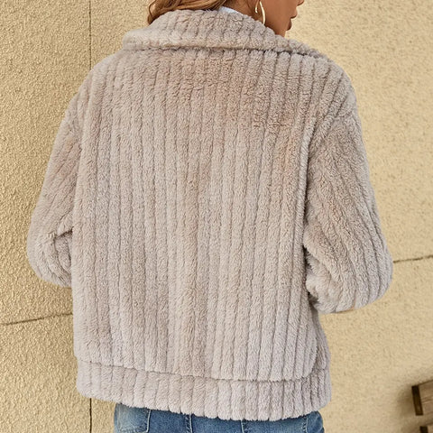 Women’s Jacket | Zip Front Textured