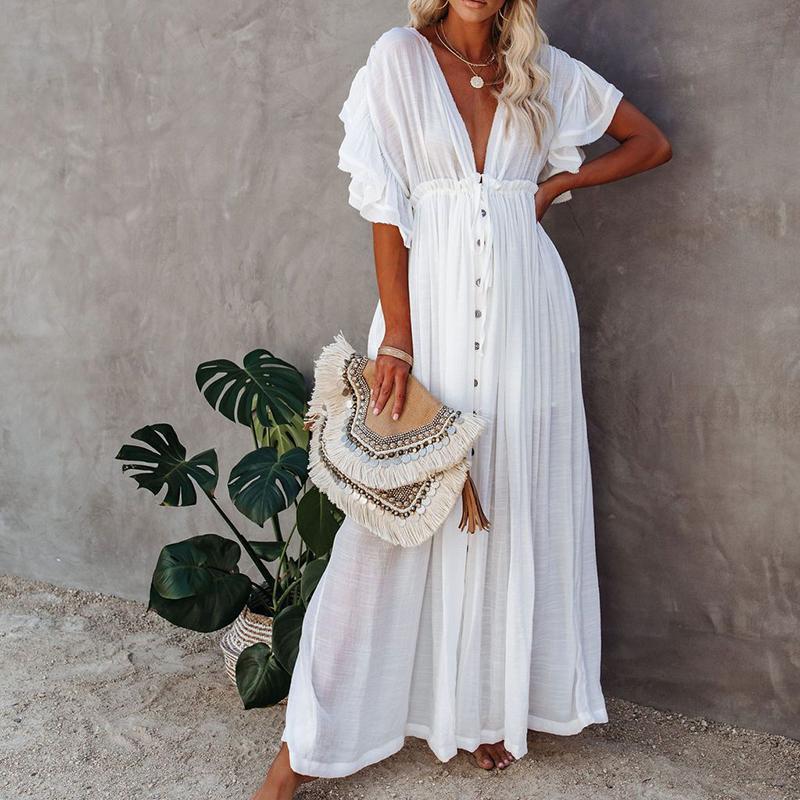 Skye | Boho Beach Maxi Dress