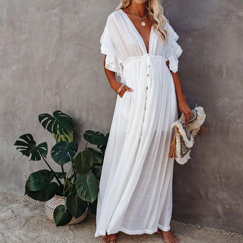 Skye | Boho Beach Maxi Dress