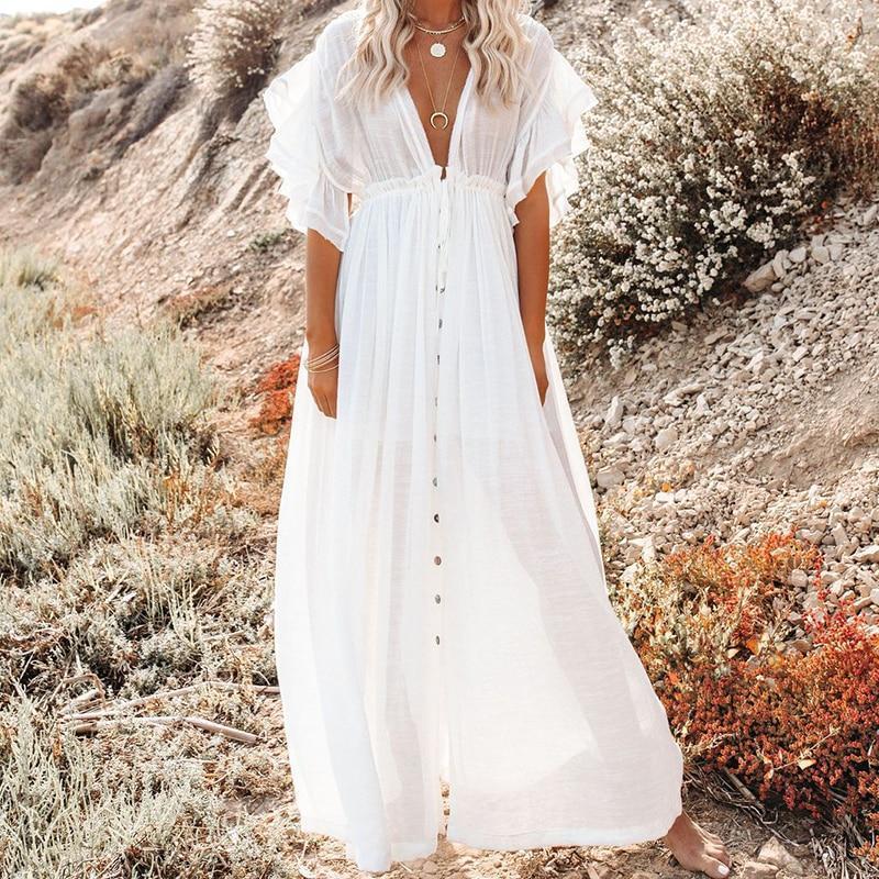 Skye | Boho Beach Maxi Dress