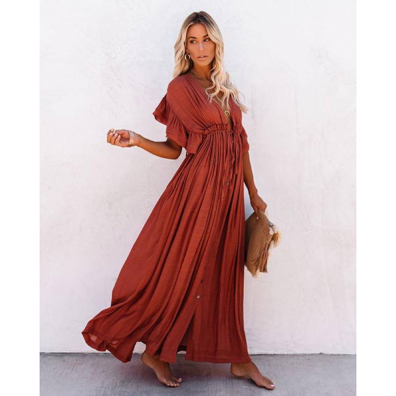 Skye | Boho Beach Maxi Dress